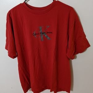Women's Vintage Calvin Klein classic tee shirt.  Size L.